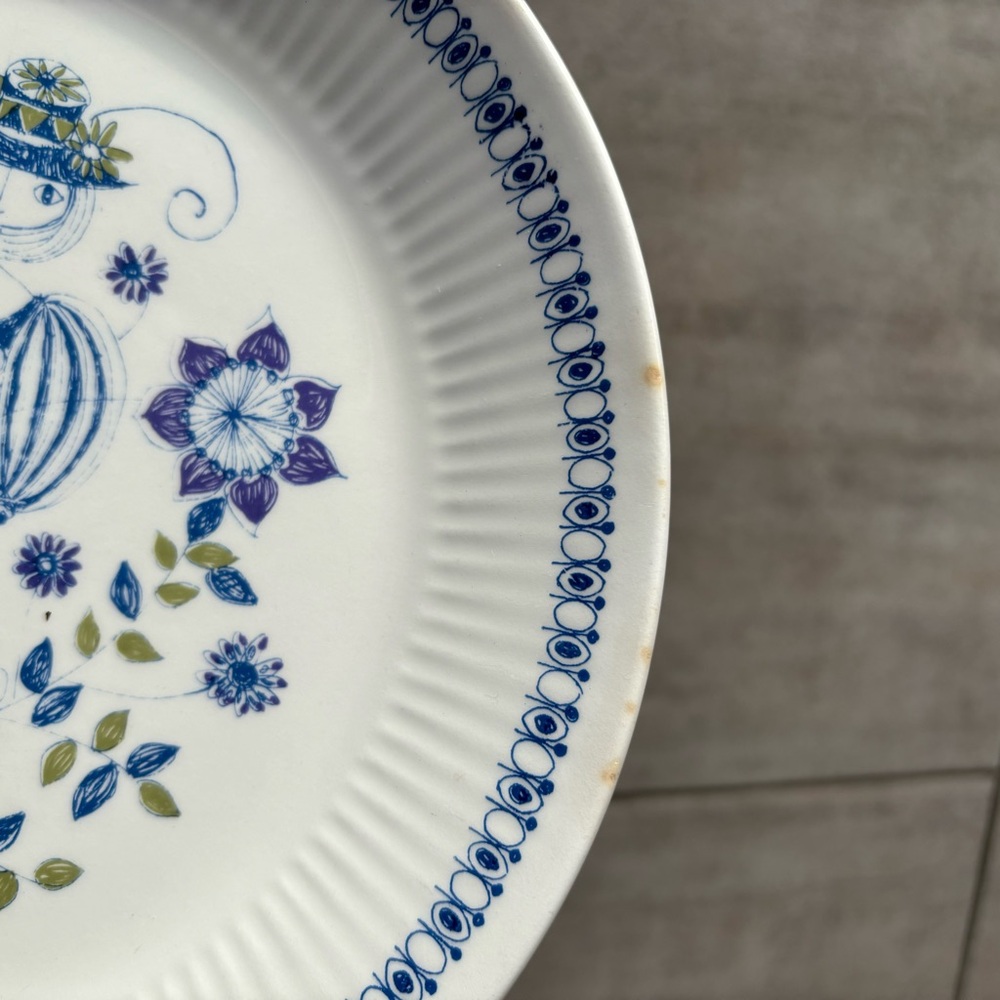 Vintage Figgjo Lotte Dinner Plate- Turi Design, 1960s - Picture 3 of 4